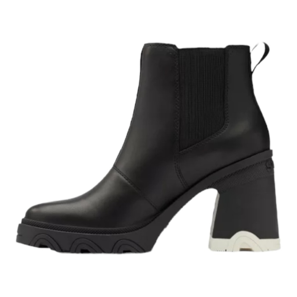 Sorel Brex Heel Chelsea Bootie Black NWOT